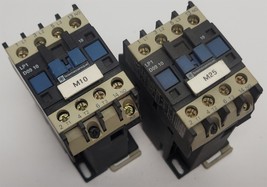 Lot of 2 Telemecanique LP1D0910 Contactors , 25Amp, 24V Coil  - $9.77