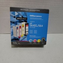 NEW HP Compatible 564XL Ink Cartridges Office Depot Black and Color -C - $9.46