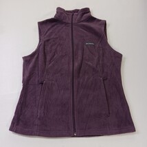 Columbia XL6953 Women's Wine Sawyer Rapids 2.0 Fleece Vest Size Large 1561822 image 10