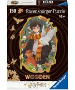 NEW Ravensburger WOODEN Jigsaw Puzzle 150 Pieces 12001458 Harry Potter - $741.49 MXN