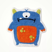 Cute Fluffy Monsters rug, Kawaii Doormat, irregular Kid&#39;s room Floor mat - £66.79 GBP