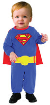 Rubie&#39;s Costume Superman Romper with Removable Cape Superman, Superman, ... - £73.16 GBP