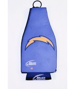 San Diego Chargers Football NFL Bud Light Koozie Zippered Bottle Cooler ... - $6.19