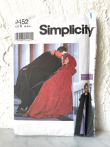 Simplicity Costumes Capes Dracula Colonial Sewing Pattern 9452 Unisex Si... - $12.30