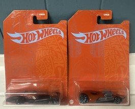 Hot Wheels Twin Mill III Blue + Custom Cadillac Fleetwoid Orange Cardback - $164.14 MXN