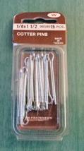 Box of 15 COTTER PINS - 1/8 x 1 1/2 - VSI Fasteners - NOS - £9.77 GBP