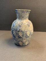 Vintage Hand Made Signed &amp; Dated N.C. Pottery Vase Splatter Ware Look JB... - £16.95 GBP