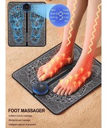 19 Level EMS Electric Foot Massager Pad Muscle Stimulator Blood Circulat... - $20.37 CAD