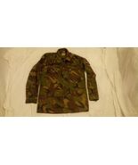 VINTAGE DUTCH NETHERLANDS MILITARY WOODLAND Combat JACKET 8000/0005 Medium - $871.52 MXN