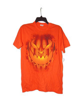 Halloween Evil Pumpkin T-Shirt Small Men New - $11.58