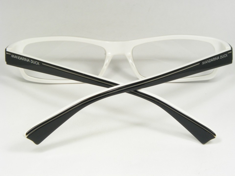 MANDARINA DUCK 40332 D70 BLACK / WHITE RARE EYEGLASSES GLASSES FRAME 53-16-135mm Item image 2