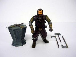 Lord of the Rings Gimli Vintage Toy Biz 5&quot; Action Figure Complete 2001 - $14.15