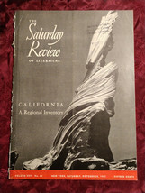 Saturday Review October 30 1943 Edwin L. Sabin Scott O&#39;dell - £6.77 GBP