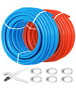 1/2 600&#39; 2 Coils 300 Red &amp; 300 Blue PEX Tubing Certified Oxygen Barrier ... - £146.27 GBP