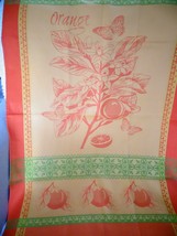 Orange Cotton Tea Towel By Kay Dee Designs - $9.71