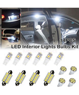 14PCS LED Vehicle Interior Light Bulbs Kit Dome License Plate Car Access... - £9.25 GBP