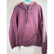 Berne Workwear Hoodie Womens Red Sweatshirt Pullover Graphics Fleece Siz... - $19.95