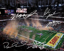 Kansas City Chiefs Team Signed 8x10 Glossy Photo RP Poster Super Bowl 58 Champio - £13.42 GBP