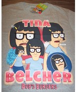 BOB&#39;S BURGERS TINA BELCHER Family Cartoon Tv Show T-Shirt MENS MEDIUM NE... - €17,05 EUR