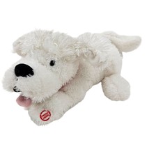 Hallmark I Ruv You Dog Singing Animated White Stuffed Animal Pet Toy Love 2012 - $21.78
