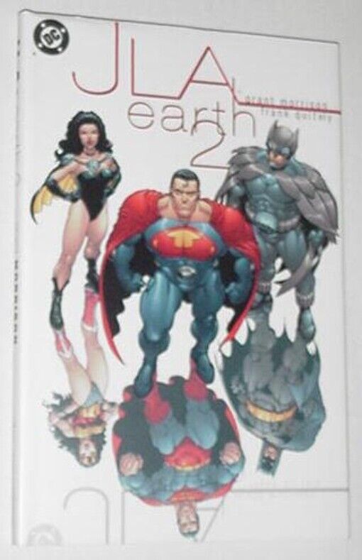 JLA Earth 2 HC 1st print Grant Morrison Frank Quitely NM cond Superman Batman - $89.99