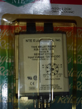 NTE R38-11A10-120K DPDT 10A Time Delay Relay New in Package - £15.84 GBP