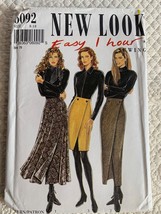 New Look Womens skirt Pattern 6092 sz 8 - 18 - uncut - $7.91