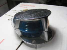 Large BOW LIGHT Vintage Red Blue Lense 6350-02 - $99.00