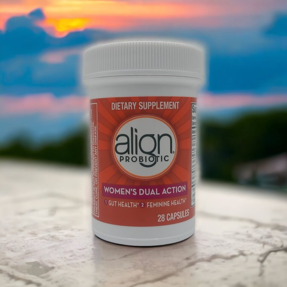 Align Probiotic Women's Dual Action Dietary Supplement 28 Caps Exp 04