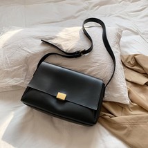 Vintage Simple Large Capacity Shoulder Bags for Women Winter Trend Design Pu Lea - £31.51 GBP