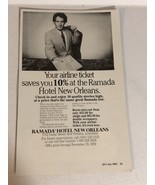 1983 Ramada Hotel New Orleans Vintage Print Ad  pa27 - $7.91