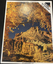 NEW Vintage Whitman Capitol Reef Monument, Utah 600pc Jigsaw Puzzle Autu... - $11.14