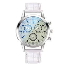 Casual Stainless Steel Mesh Belt Watches for Men Simple Round Dial Quart... - $20.99