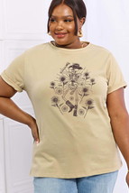 Simply Love Full Size Skeleton Graphic Cotton Tee - £19.98 GBP