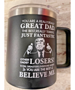 Donald Trump Great Dad Funny Coffee Mug Gift For Father's Day Cup  Black - $13.86