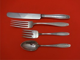 Juliet by Wallace Sterling Silver Regular Size Place Setting(s) 4pc - £196.59 GBP