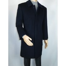 Men's CASILA Turkey Top Winter Coat Wool, Cashmere Blend 403230-15 Navy image 3