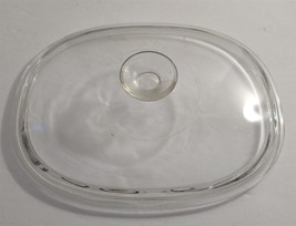 Vintage Pyrex 10 DC 1/2 C Clear Glass Oval Casserole Replacement Lid #47 - $352.39 MXN