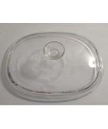 Vintage Pyrex 10 DC 1/2 C Clear Glass Oval Casserole Replacement Lid #47 - $352.39 MXN