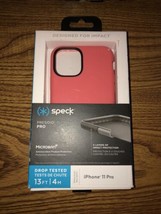 Speck Presidio Antimicrobial Pro Case for Apple iPhone 11 PRO - Coral - NEW! - £7.98 GBP
