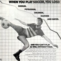 Gatorade Advertisement 1981 Boys Life Vintage Soccer Sports Beverage DWEE11 - £16.01 GBP