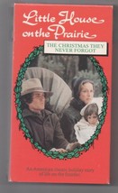 Little House on The Prairie The Christmas They Never Forgot 1989 VHS Tape - £6.27 GBP