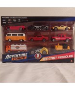Adventure Force 9 Pack Die Cast Vehicles NIB Chevy C7/ Dodge / Jeep Truc... - £14.12 GBP