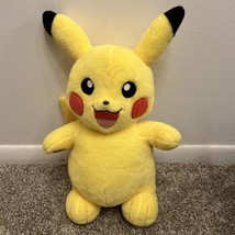 Build a Bear Workshop BAB Pokémon Pikachu Plush Toy Yellow Stuffed Animal 2018 - £13.23 GBP