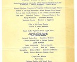 London Airport Restaurant Menu BOAC 1953 Dinner Table d&#39;Hote - $148.41