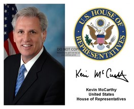 Kevin Mc Carthy 2023 Speaker Of The House Autographed U.S. House Seal 8X10 Photo - £6.77 GBP