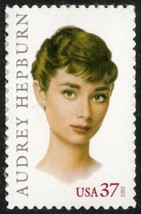 Audrey Hepburn Legends of Hollywood PACK OF TEN 37 Cent Stamps Scott 3786 - £10.34 GBP