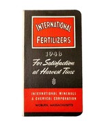 1948 International Fertilizer Memo Book With Calendar Notepad Booklet Ma... - $41.12 CAD