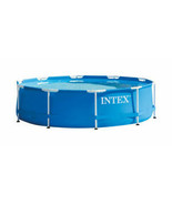 Intex 10ft X 30in Metal Frame Above Ground Pool Set W/ no Pump - £194.67 GBP