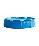Intex 10ft X 30in Metal Frame Above Ground Pool Set W/ no Pump - $249.00